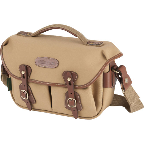 Billingham Hadley Small Pro Shoulder Bag (Khaki FibreNyte & Tan Leather)