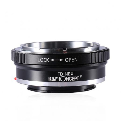 K&F Canon FD Lenses to Sony E Mount Camera Adapter (Manual Focus)