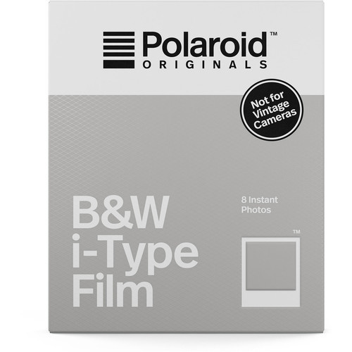 Polaroid Originals Black & White i-Type Instant Film (8 Exposures)