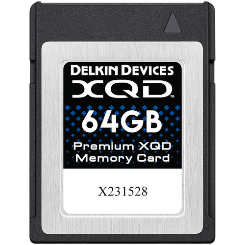 Delkin Devices 64GB Premium XQD Memory Card