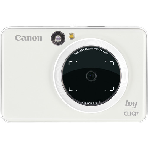 Canon IVY CLIQ+ Instant Camera Printer (Pearl White)