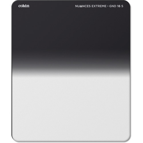 Cokin NUANCES Extreme P Series Soft-Edge Graduated Neutral Density 1.2 Filter (4-Stop)