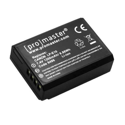 Promaster Canon LP-E10 Li-ion Battery