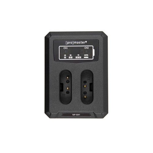 Promaster Dually Charger - USB for Sony NP-BX1