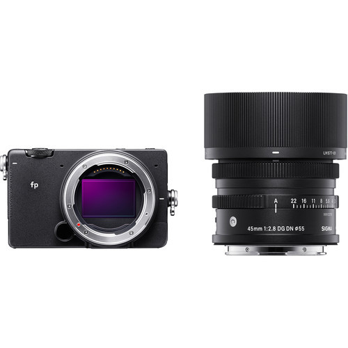 Sigma - fp Mirrorless Digital Camera with 45mm Lens