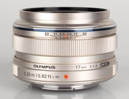 Pre-Owned - Olympus 17Mm F/1.8 Lens For Micro 4/3(Silver) - 10