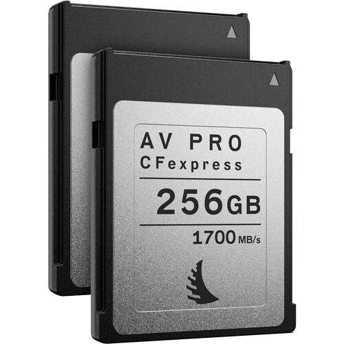 Angelbird 256GB AV Pro CFexpress 2.0 Type-B Memory Card (2-Pack) Max Read Speed: 1700 MB/s