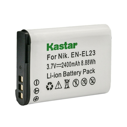 Kastar Battery  for Nikon EN-EL23 FOR P900, S6800