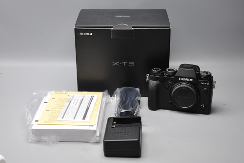 Pre-Owned - Fujifilm X-T3 Mirrorless Digital Camera Body (Black)