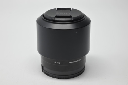 Pre-Owned Sony E 50mm f/1.8 OSS Lens (Black)