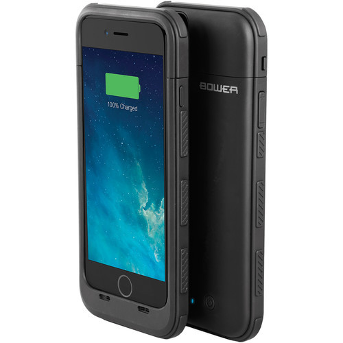 Bower DOME 3200mAh Power Case for iPhone 6/6s (Black)