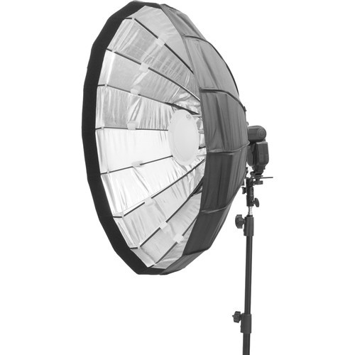 Pictools Folding Beauty Dish with Grid and Speedlite Bracket 48" (47.25")