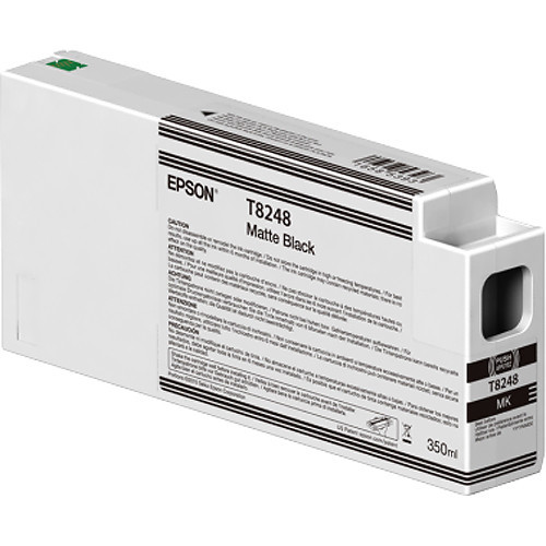 Epson T824800 UltraChrome HD Matte Black Ink Cartridge (350ml)