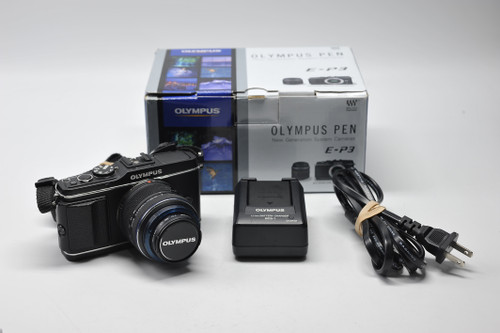 Pre-Owned - Olympus E-P3 with 14-42Mm Lens (Black)