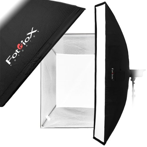 Fotodiox 10SBXPHG1280-Kit Pro Strip Box Softbox 12 x 80 Inches with Speedring and Eggcrate (2 x 2 x 1.5 Inches Grid) for Photogenic Studio Max III