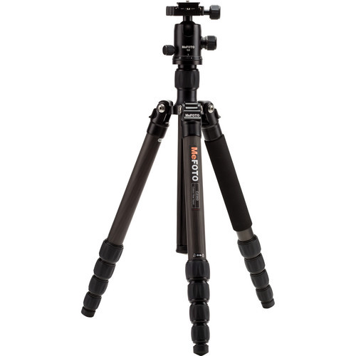 C2350Q2K GlobeTrotter Carbon Fiber Tripod Kit - Black