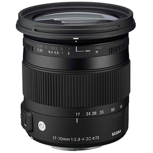 Sigma 17-70mm F/2.8-4 DC Macro C OS HSM Lens For Canon