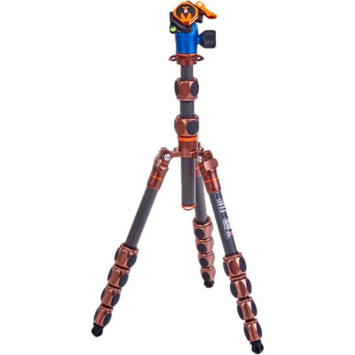 Pre-Owned 3 Legged Thing Leo 2.0 Tripod Kit with AirHed Pro Lever Ball Head (Bronze and Blue)