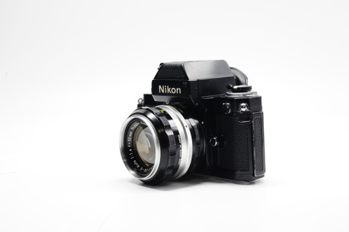 Pre-Owned - Nikon F2 (Black) w. DP-1 Photomic finder &50mm f1.4 NON-AI