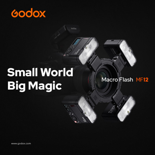 Godox MF12 Macro Flash 2-Light Kit