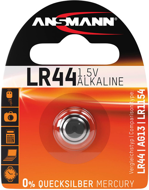 Ansmann 5015303 LR 44 1.5V Alkaline Battery 3237