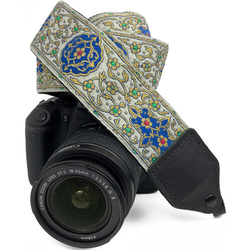 Perri's Leathers Ltd. 2" Jacquard Camera Strap (Henna)