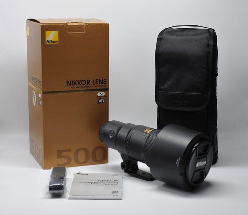 Pre-Owned Nikon AF-S FX 500mm f/5.6E PF ED VR