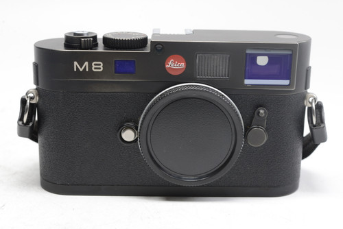 Pre-Owned Leica M8 Black body 10.3 MP 1/3 CHIP