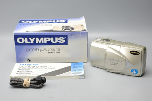 Pre-Owned Olympus Stylus Epic Zoom 115 Quartz Date w/38-115mm