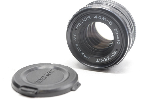 Pre-Owned ZENIT  HELIOS-44M-6 58mm f2.0 M42 screw mount - Swirly Bokeh!