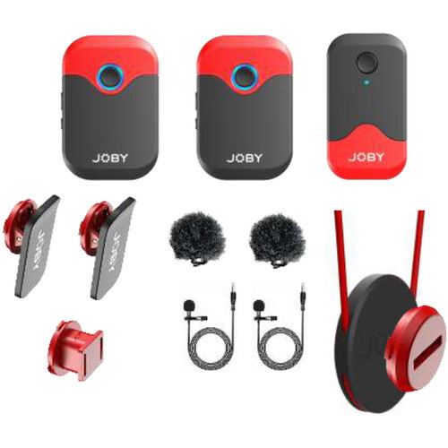 JOBY Wavo AIR 2-Person Digital Wireless Lavalier Microphone System (2.4 GHz)