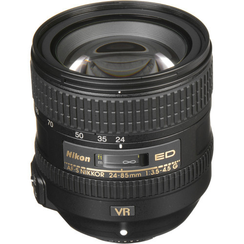 Nikon AF-S FX 24-85mm F/3.5-4.5G ED VR (White Box)