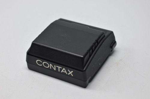 Contax MF-2 waist level viewfinder, view from top closed.