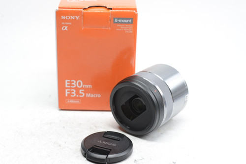 Pre-Owned - Sony 30mm f/3.5 Macro E-Mount Lens