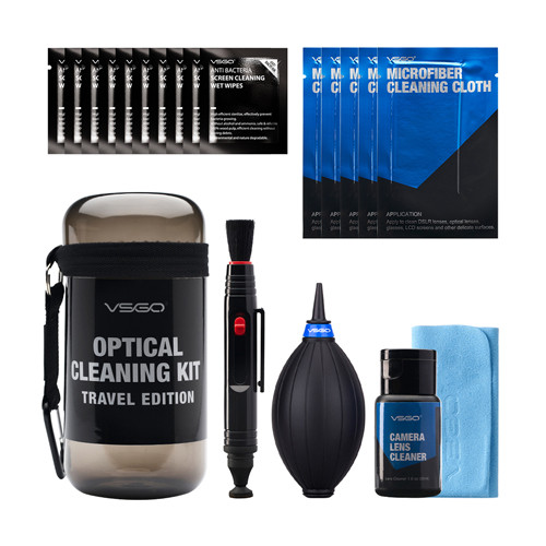 VSGO Optical Cleaning Kit Travel Edition - Grey 4008