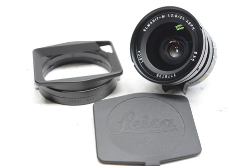 Pre-Owned - Leica 24MM F2.8 Elmarit-M  ASPH w/hood, Germany