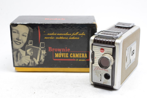 Pre-Owned Vintage NO.82 Kodak Brownie 8mm Movie Camera w/ F/2.7 Lens