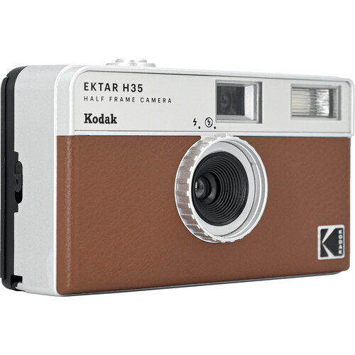 Kodak Ektarr H35 Half Frame Camera (Brown)