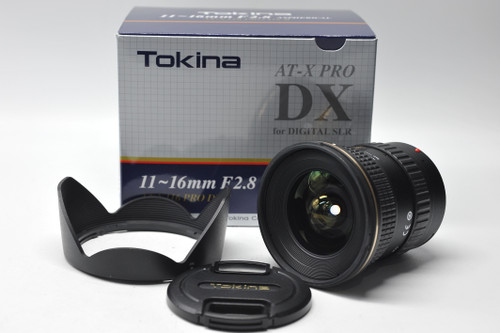 Pre-Owned - Tokina 11-16mm f/2.8 AT-X116 Pro DX II Digital Zoom Lens (AF-S Motor) (for Nikon Cameras)
