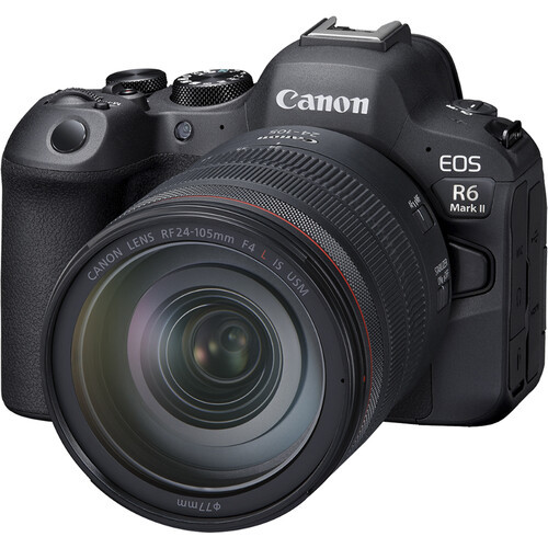 Canon R - EOS R6 Mark II Mirrorless Camera with 24-105mm f/4L Lens