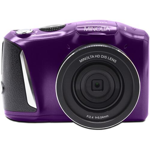 MINOLTA® MND50 48 MP / 4K Ultra HD Digital Camera (Purple)