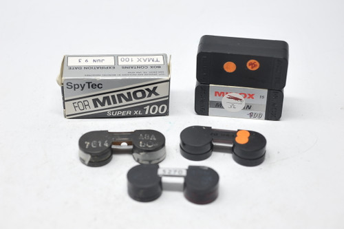ONE Minox 400-36,one  SpyTec for MINOX TMAX 100 B & W FILM 36 EXP. 06/1993 READ
