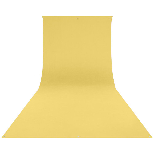 Westcott Wrinkle-Resistant Backdrop (Canary Yellow, 9 x 20')