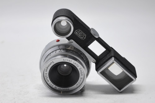 Pre-Owned - Leica 3.5cm (35mm) Summaron M F/3.5  Chrome W/goggles
