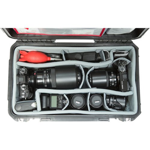 SKB iSeries 2011-8 Case with Think Tank Photo Dividers & Lid Organizer (Black)