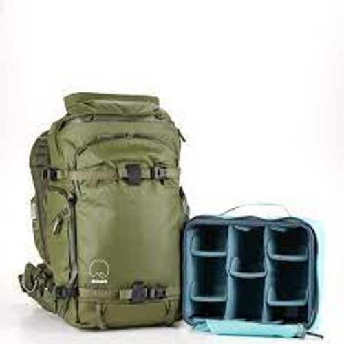 Shimoda Designs Action X40 Backpack Starter Kit with Medium Mirrorless Core Unit Version 2 (Army Green)