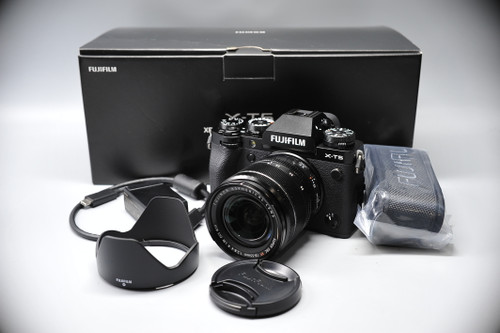 Pre-Owned - Fujifilm X-T5 Mirrorless Digital Camera with 18-55mm Lens (Black)