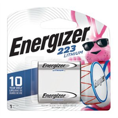 Energizer 223A / CR-P2 6 volt lithium battery