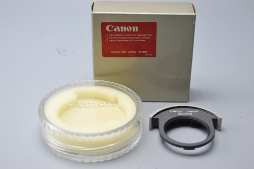 Canon 48mm Drop-in Gelatin Filter Holder first generation