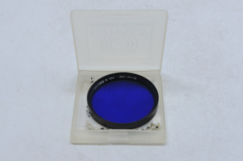 Pre-Owned - B+W 48mm DARK BLUE 480 B 5X BRASS Germany